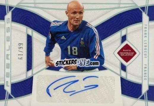 Sticker Franck Leboeuf - National Treasures Road to FIFA World Cup 2022 n. PS-FLB - Panini