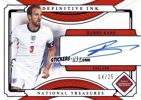 Sticker Harry Kane - National Treasures Road to FIFA World Cup 2022 n. DI-HK - Panini