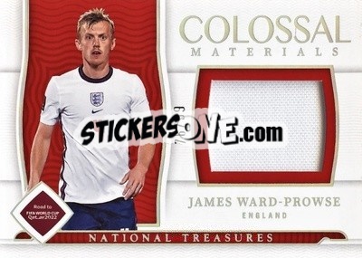 Sticker James Ward-Prowse - National Treasures Road to FIFA World Cup 2022 - Panini