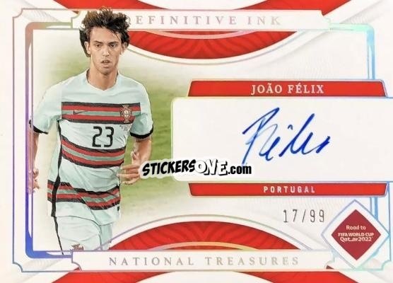 Sticker Joao Felix - National Treasures Road to FIFA World Cup 2022 n. DI-JF - Panini