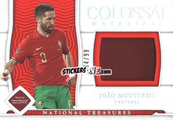 Sticker Joao Moutinho - National Treasures Road to FIFA World Cup 2022 n. CO-JMO - Panini