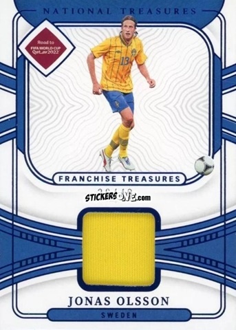 Sticker Jonas Olsson - National Treasures Road to FIFA World Cup 2022 n. FT-JOL - Panini