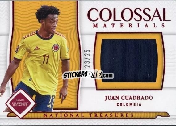 Sticker Juan Cuadrado - National Treasures Road to FIFA World Cup 2022 n. CO-JC - Panini