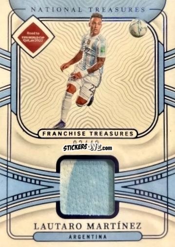 Sticker Lautaro Martinez - National Treasures Road to FIFA World Cup 2022 n. FT-LMA - Panini