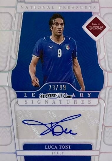 Sticker Luca Toni - National Treasures Road to FIFA World Cup 2022 n. LS-LT - Panini