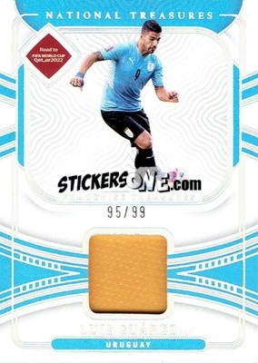 Figurina Luis Suarez - National Treasures Road to FIFA World Cup 2022 - Panini