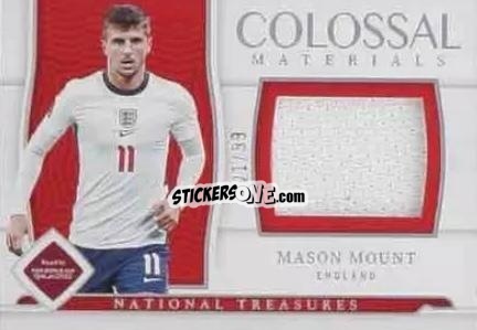 Sticker Mason Mount - National Treasures Road to FIFA World Cup 2022 n. CO-MM - Panini