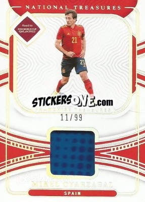 Sticker Mikel Oyarzabal - National Treasures Road to FIFA World Cup 2022 - Panini