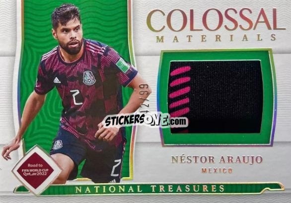 Sticker Nestor Araujo - National Treasures Road to FIFA World Cup 2022 n. CO-NAR - Panini