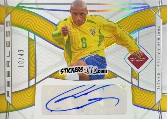 Sticker Roberto Carlos - National Treasures Road to FIFA World Cup 2022 n. PS-RC - Panini