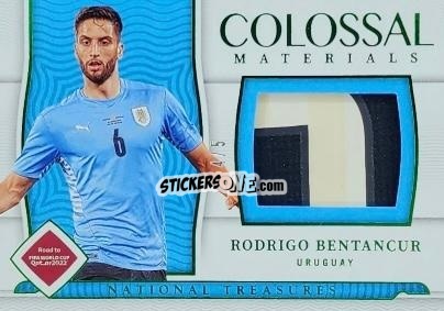 Sticker Rodrigo Bentancur - National Treasures Road to FIFA World Cup 2022 n. CO-RBC - Panini