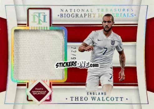 Sticker Theo Walcott - National Treasures Road to FIFA World Cup 2022 n. BM-TWA - Panini