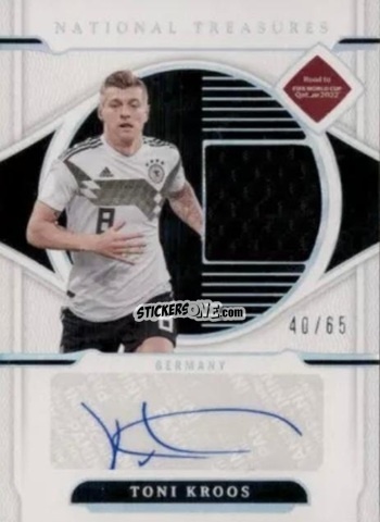 Sticker Toni Kroos - National Treasures Road to FIFA World Cup 2022 n. MS-TK - Panini