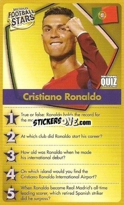 Sticker Cristiano Ronaldo