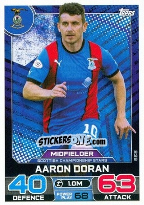 Sticker Aaron Doran - SPFL 2022-2023. Match Attax
 - Topps