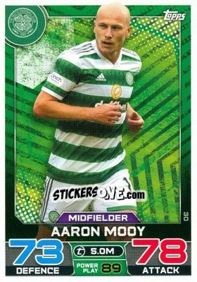 Sticker Aaron Mooy - SPFL 2022-2023. Match Attax
 - Topps