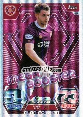 Sticker Alan Forrest - SPFL 2022-2023. Match Attax
 - Topps