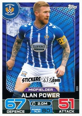 Sticker Alan Power - SPFL 2022-2023. Match Attax
 - Topps