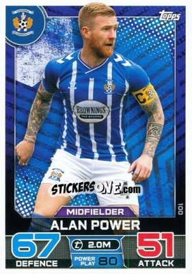 Figurina Alan Power - SPFL 2022-2023. Match Attax
 - Topps