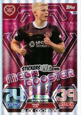 Figurina Alex Cochrane - SPFL 2022-2023. Match Attax
 - Topps