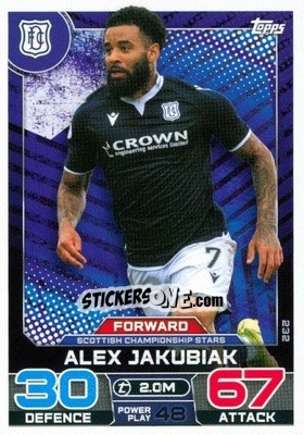Sticker Alex Jakubiak - SPFL 2022-2023. Match Attax
 - Topps