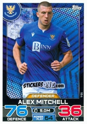 Sticker Alex Mitchell - SPFL 2022-2023. Match Attax
 - Topps