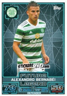 Figurina Alexandro Bernabei - SPFL 2022-2023. Match Attax
 - Topps