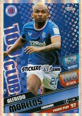 Cromo Alfredo Morelos - SPFL 2022-2023. Match Attax
 - Topps