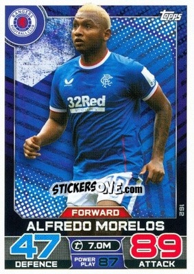 Cromo Alfredo Morelos