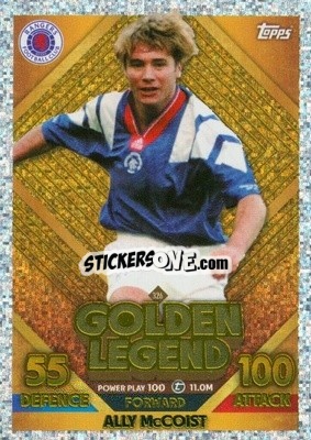 Sticker Ally McCoist - SPFL 2022-2023. Match Attax
 - Topps