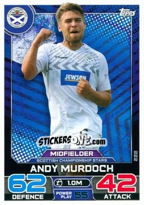 Sticker Andy Murdoch - SPFL 2022-2023. Match Attax
 - Topps
