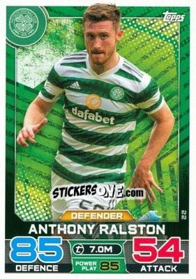 Sticker Anthony Ralston - SPFL 2022-2023. Match Attax
 - Topps