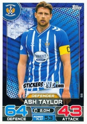 Figurina Ash Taylor - SPFL 2022-2023. Match Attax
 - Topps