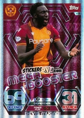 Sticker Bevis Mugabi - SPFL 2022-2023. Match Attax
 - Topps
