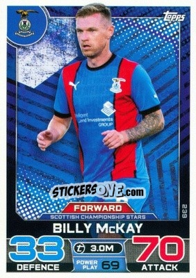 Sticker Billy McKay - SPFL 2022-2023. Match Attax
 - Topps