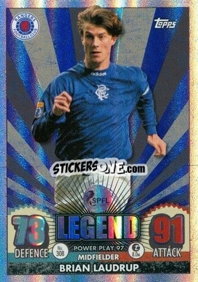 Cromo Brian Laudrup - SPFL 2022-2023. Match Attax
 - Topps