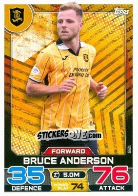 Cromo Bruce Anderson - SPFL 2022-2023. Match Attax
 - Topps