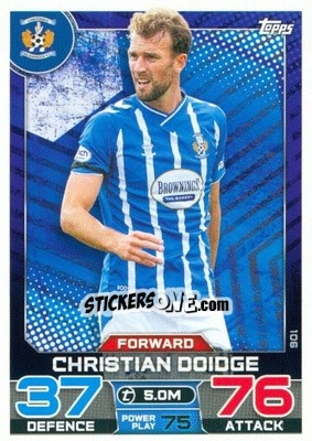 Sticker Christian Doidge - SPFL 2022-2023. Match Attax
 - Topps