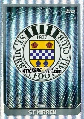 Sticker Club Badge - SPFL 2022-2023. Match Attax
 - Topps