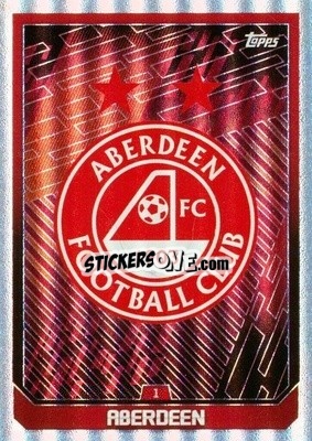 Cromo Club Badge - SPFL 2022-2023. Match Attax
 - Topps