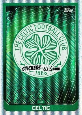 Sticker Club Badge - SPFL 2022-2023. Match Attax
 n. 19 - Topps