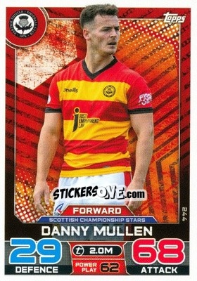 Cromo Danny Mullen - SPFL 2022-2023. Match Attax
 - Topps