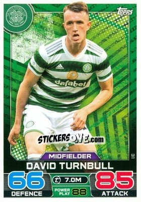 Figurina David Turnbull - SPFL 2022-2023. Match Attax
 - Topps