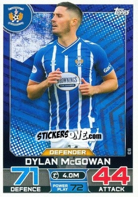 Figurina Dylan McGowan - SPFL 2022-2023. Match Attax
 - Topps