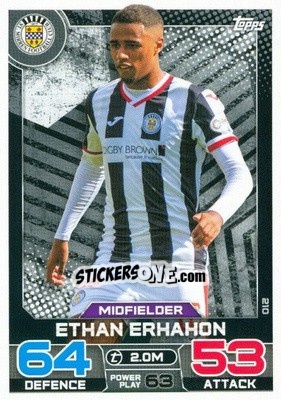 Sticker Ethan Erhahon - SPFL 2022-2023. Match Attax
 - Topps