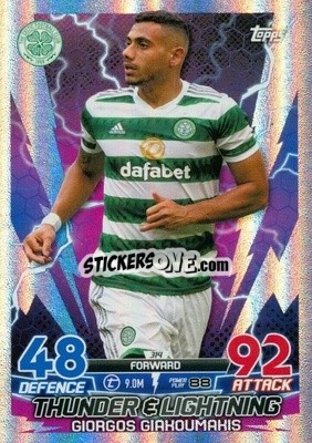 Sticker Giorgos Giakoumakis - SPFL 2022-2023. Match Attax
 - Topps