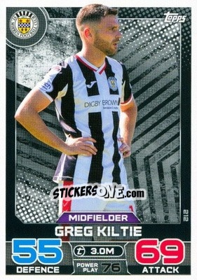 Sticker Greg Kiltie - SPFL 2022-2023. Match Attax
 - Topps