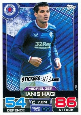 Sticker Ianis Hagi - SPFL 2022-2023. Match Attax
 - Topps