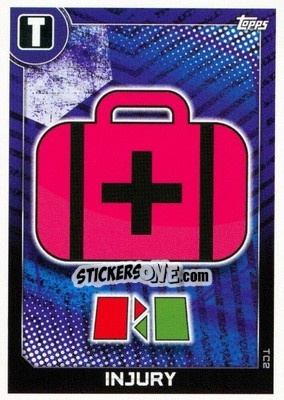 Sticker Injury - SPFL 2022-2023. Match Attax
 n. TC2 - Topps