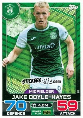 Sticker Jake Doyle-Hayes - SPFL 2022-2023. Match Attax
 - Topps